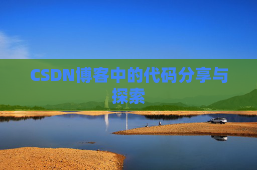CSDN博客中的代码分享与探索 CSDN博客中的代码分享与探索